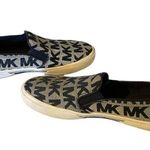 Michael Kors Michael  Keaton Slip On Signature Logo Sneakers Navy Blue White 6.5 Photo 3