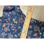 Beach Lunch Lounge Boho Tunic Blouse Top Multicolor Paisley Print Sz XL Photo 6