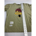 Womans Yak & Yeti T Shirt Medium Green Short Sleeve Graphic Photo 6