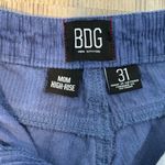 BDG Mom High-Rise Cornflower Blue Corduroy Pants - size 31 Photo 4