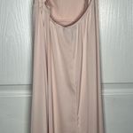 Forever 21 Sz M Pink Blush Sleeveless Maxi Dress Cross Back Photo 5