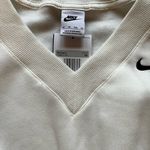 Nike Cropped V-Neck Phoenix Fleece Sweatshirt Photo 2