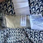 Tommy Bahama  Boracay Beach High Rise Ankle Womens Pants Sz 4 Blue White Model Photo 10