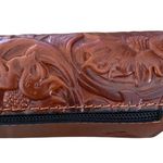 Patricia Nash  NWOTS Canetti Florence Brown Leather Trifold Wallet Photo 3