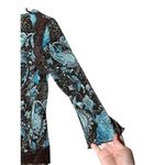 JTB Paisley Blue & Black V Photo 4