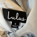 Lulu's Dresses Lulus White Floral Print Skater‎ Dress size S Photo 3