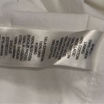 Chico's Chico’s Size 3 L White Linen Sequin Embroidered Embellished Open Blazer Jacket Photo 6