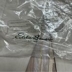 ZARA Eddie Bauer NWT Women's Bremerton Fit Light Khaki Stretch Pants Side Zip Size 14 Photo 9