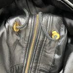 Worthington  Genuine Lambskin Leather Jacket Black Size Medium Photo 4