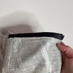 Simply Vera, Vera Wang Simply Vera Vera Wang kimono Coat Drawstring Waist Full Zip Gray, Black Trim S Photo 8