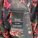 Torrid  Chiffon Lace Floral Bell Sleeve Babydoll Top 2X Sheer Whimsigoth Romanic Photo 8