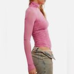 Free People NWT | Under It All Bodysuit in Fuji Flower Pink | XS Photo 1