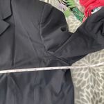 Talbots Vintage Tailored Blazer Jacket 16 Navy Blue Classic Dark Academia Coat Photo 6