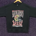 Urban Outfitters San Francisco 49ers Football NFL Helmet Crewneck Sweater M Photo 0
