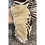 Tommy Bahama  Womens Size 10 Brown Zebra‎ Print Swimsuit Halter One Piece Ruched Photo 6