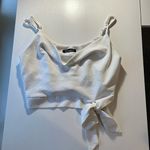 Simplee Apparel White cropped tank top Photo 0