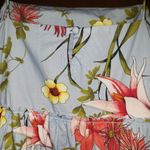 NICHOLAS water lily print spaghetti strap mini dress size 6 Photo 5