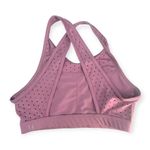 Buffbunny  | Small | Mauve Allure Laser Perforated Activewear Gym Yoga Sports Bra Photo 1