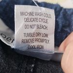 DenimMoves A Line Denim Button Down Skirt Blue Size L Photo 7