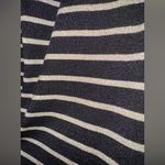 J. McLaughlin  Small Black Gold Shimmer Stripe‎ Long Sleeve Top Photo 4