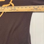 Fox Racing  Womens Long Sleeve Top Medium Dark Brown Orange Logo Graphic Moto Tee Photo 3
