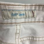 Levi's LEVI’S Women’s White 545 Jean Denim Bermuda Shorts Size 12 Photo 8
