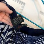 Fire Los Angeles Fire Los‎ Angeles Women's Size Small Blue Chevron Print Mini Dress Photo 3