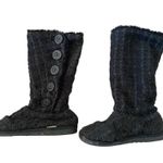 Mukluk Sweater Boots Faux Fur Winter Slippers Gray Size 6 Photo 0