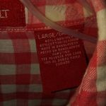 Gloria Vanderbilt  L Pinky Orangish Shirt Top Photo 1