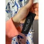 Rachel Zoe Dress Tiered Maxi Fish Beach Ocean Nautical Vacation Resort XL NEW Photo 3