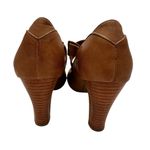 Miz Mooz  Brown Leather Ginny Heels Size 9 Photo 5