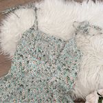 French style floral vintage strap mini dress trendy Photo 1
