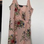 Topshop floral pink wrap dress Photo 3