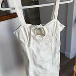 Urban Outfitters  Denim White Mini Dress Photo 0