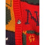 CASUAL CORNER Women's Christmas Cardigan Ugly Sweater Grandamacore Santa Size S Red Photo 6