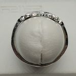 Silver & Black Tribal Style Ring Photo 3