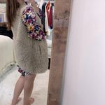 Simply Noelle  tan teddy bear cardigan vest size large/XLarge Photo 3