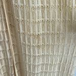 ZARA  Limited Edition Cream Pointelle Flowy Knit Jumpsuit Size L Photo 7