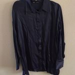 ZARA  Midnight Blue Shirt Photo 3