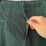 We The Free Green Corduroy Jayde High Waisted Flare Pants Boho Women's size 28 Photo 4