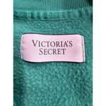Victoria's Secret  Teal Green Cropped Hoodie Sweatshirt Jogger Pants Set S P CH Photo 5