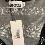 Leota Perfect Wrap Dress Soar Black Floral Print Photo 9