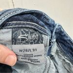 Silver Jeans Silver Suki Flap 17" thick stitch denim jeans women's 28 x 31 Photo 5