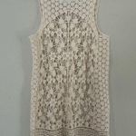 Solitaire  Swim Cream Lace Swim Coverup Dress Beach Vacation Large Photo 3