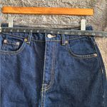 ZARA Dark Blue Straight Leg Jeans Photo 6