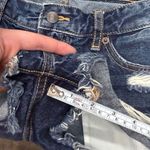 Abercrombie & Fitch Vintage y2k  distressed dark wash micro shorts Photo 3