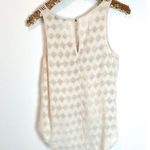 ASTR  Beaded Crochet Tank Top Photo 4