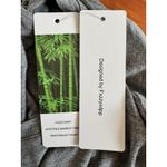 NWT Fxzzyxdpp Gray Bambo V Neck Short Sleeve T Photo 5