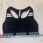 PINK - Victoria's Secret PINK Victoria’s Secret Sports Bra Small Black & White Photo 7