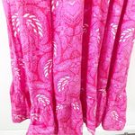 Figue Idira Maxi Dress in Pink Size M Photo 6